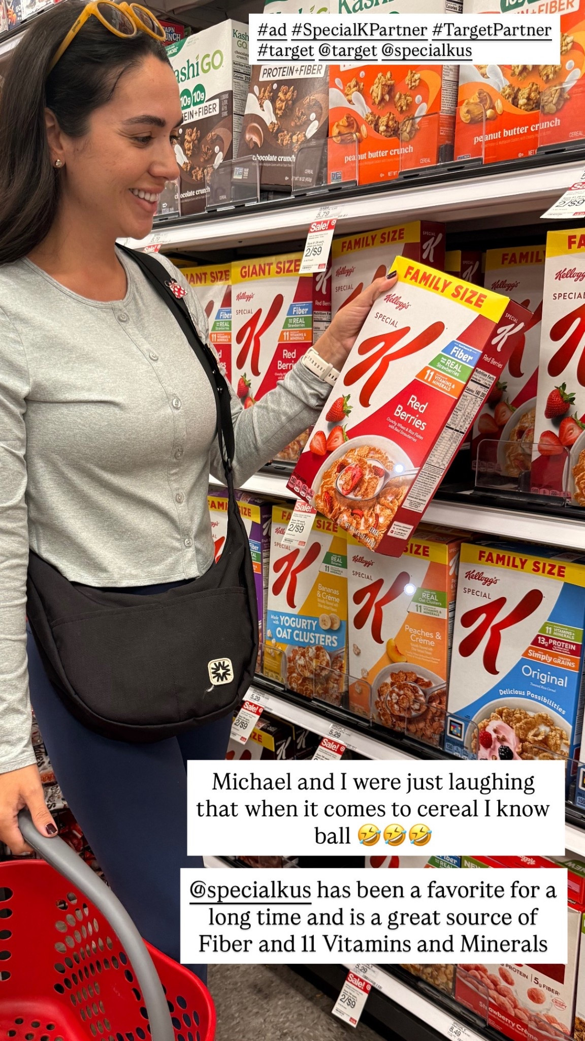 #ad I’ve been a cereal girl since I can remember and one of my favorites is the @specialkus Red Berries. It’s bursting with red berries and taste so fruity. My favorite late night snack is great for hitting my fiber goals and also includes 11 vitamins and minerals. Check it out @target #targetpartner #specialkpartner #target

#LTKdayinmylife #LTKfitnessgoals #LTKmorningroutine