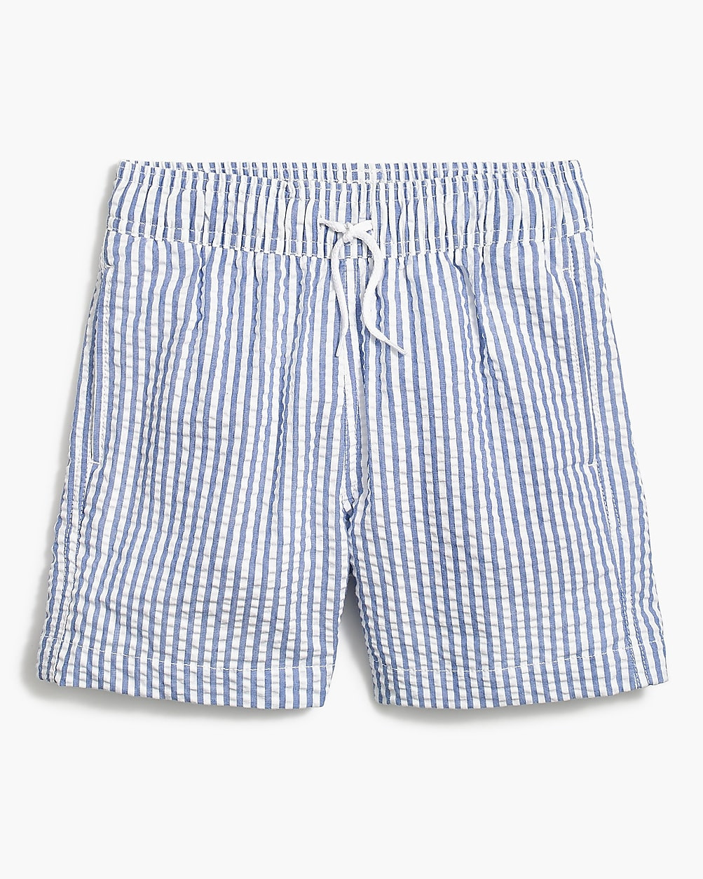 Boys' seersucker swim trunk | J.Crew Factory