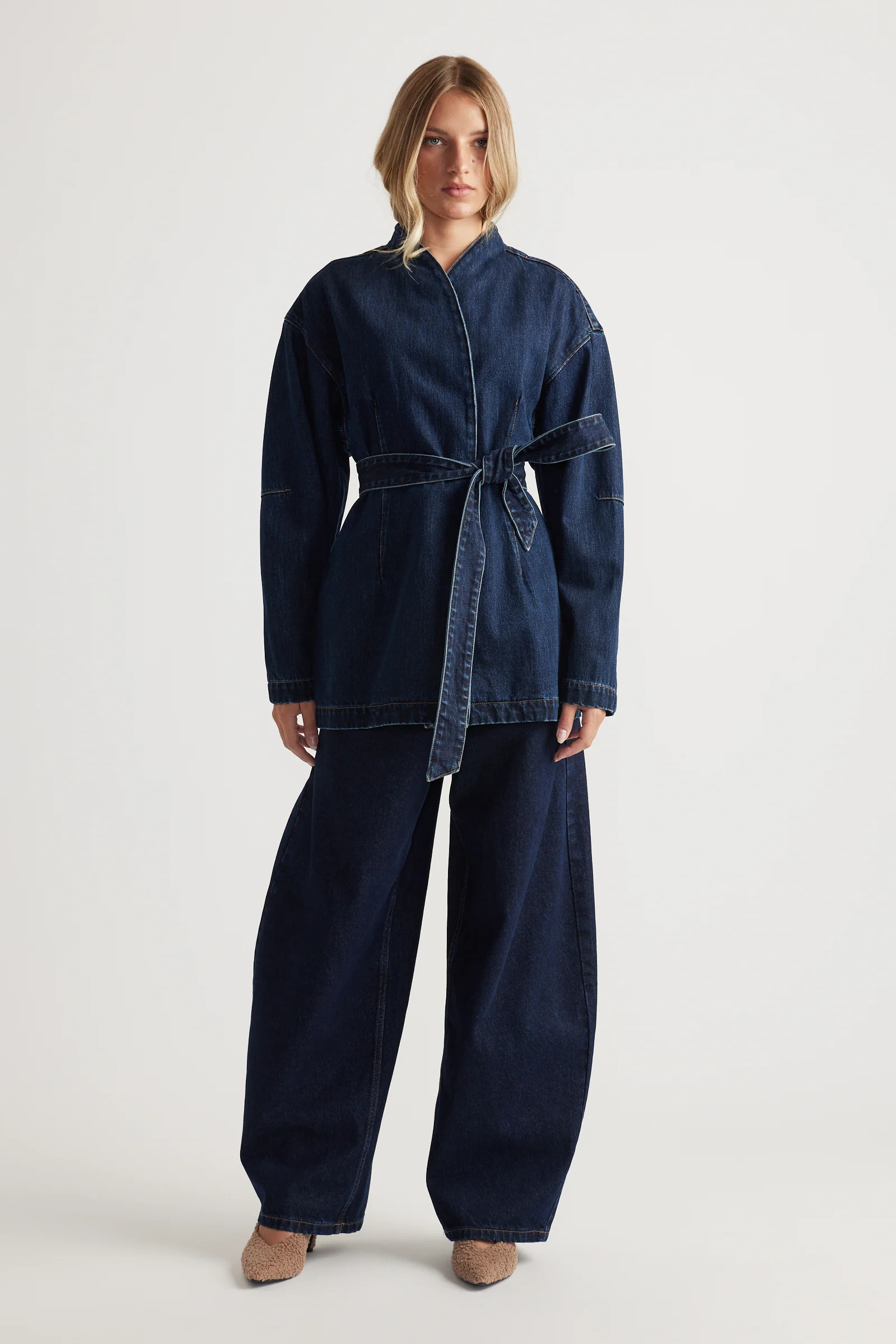 Daisy Horseshoe Jean - Ink | DECJUBA