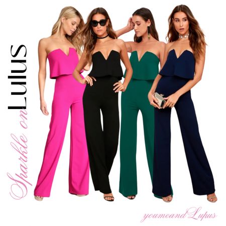 Lulus rompers, holiday parties, rompers, sleeveless rompers, one-piece outfits, strapless jumpers, jumpers, jumpsuit, YoumeandLupus, date night outfits, bachelorette party outfit ideas, lulus finds

#LTKSeasonal #LTKstyletip #LTKparties