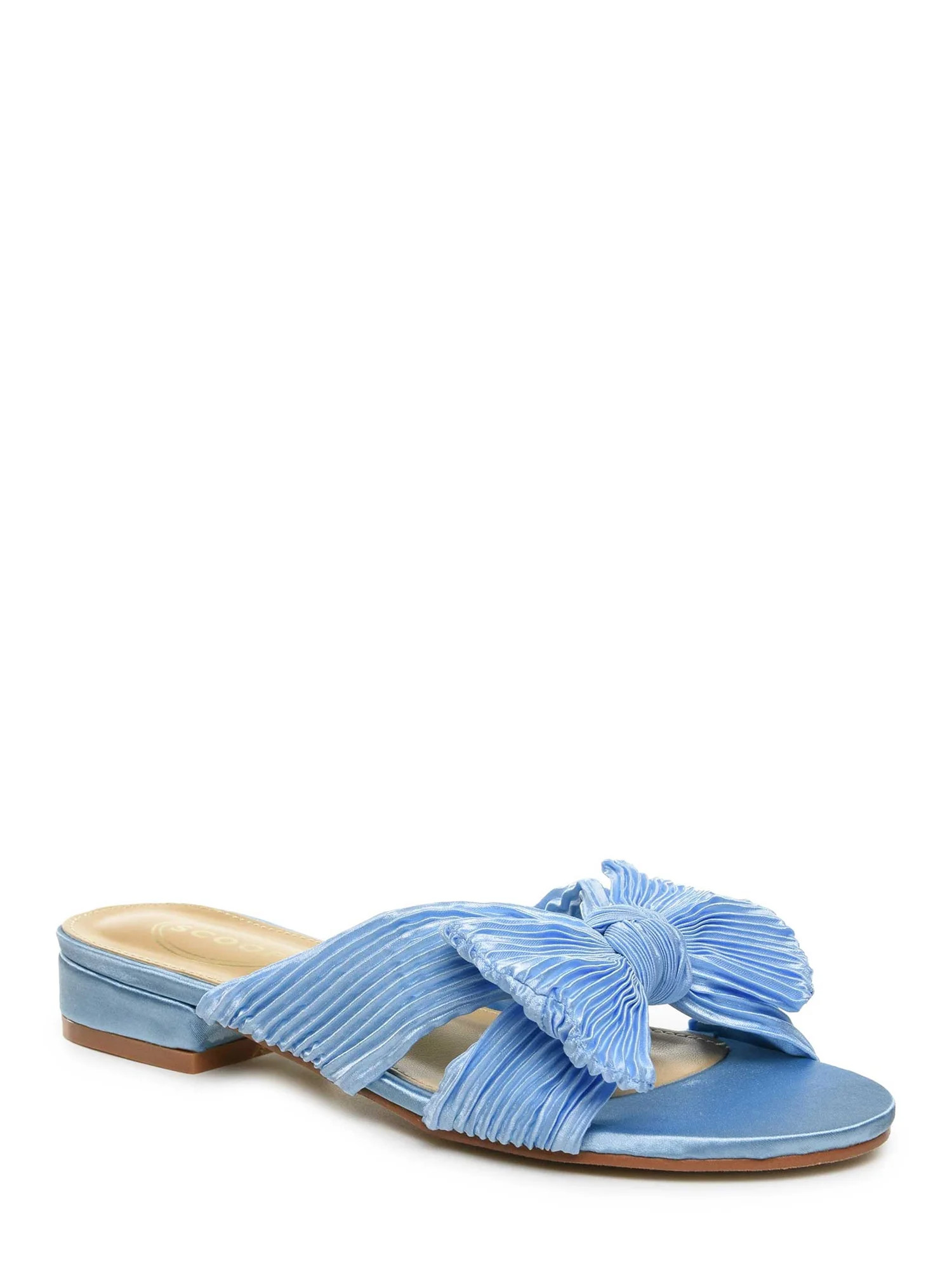 Scoop Women's Crinkle Bow Sandals | Walmart (US)