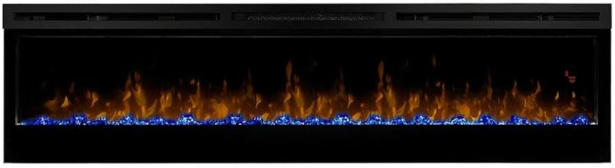 Dimplex Prism 74 inch Wall Mount Electric Fireplace - Black, BLF7451 | Amazon (US)