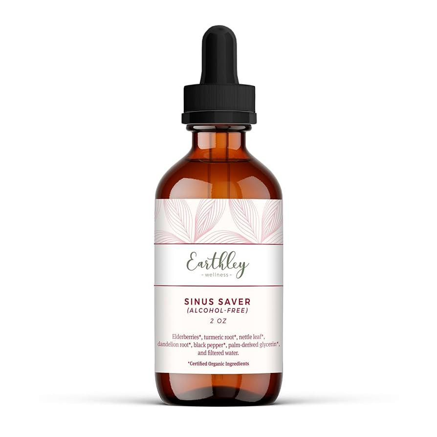 Earthley Wellness Sinus Saver, Natural Remedy, Free of Allergens, Parabens, and Preservatives, He... | Amazon (US)
