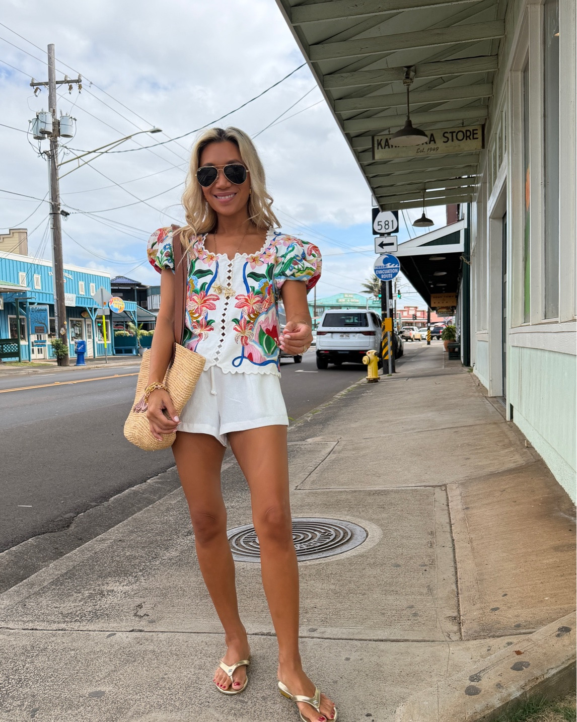 The cutest most colorful embroidered top. Wearing an xs shorts, top.

#LTKTravel #LTKPetite #LTKSeasonal
