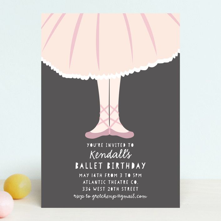 Ballet Toes | Minted