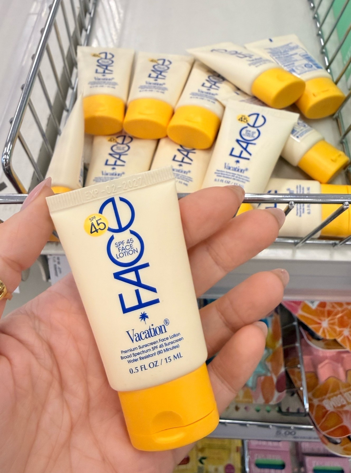 This little sunscreen has been living in my Target cart lately ☀️ SPF 45, travel-friendly, and the cutest packaging. Perfect for tossing in your beach bag, purse, or pool tote this summer!

#TargetFinds #TargetStyle #SummerEssentials #VacationSunscreen #TargetBeauty #BeachBagMustHave #LTKBeauty #SummerFavorites #TargetRun #AffordableBeauty

#LTKmomlife #LTKselfcare