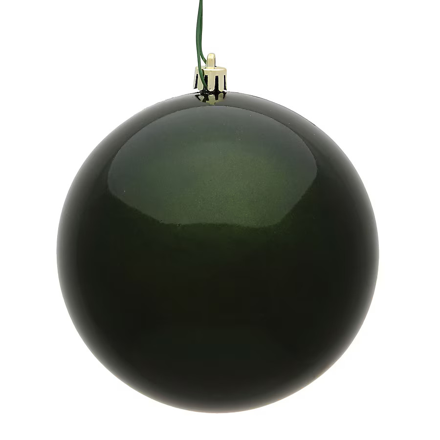 Vickerman 12-Pack Green Ball Standard Indoor/Outdoor Ornament Set ShatterproofItem #5707165 |Mode... | Lowe's