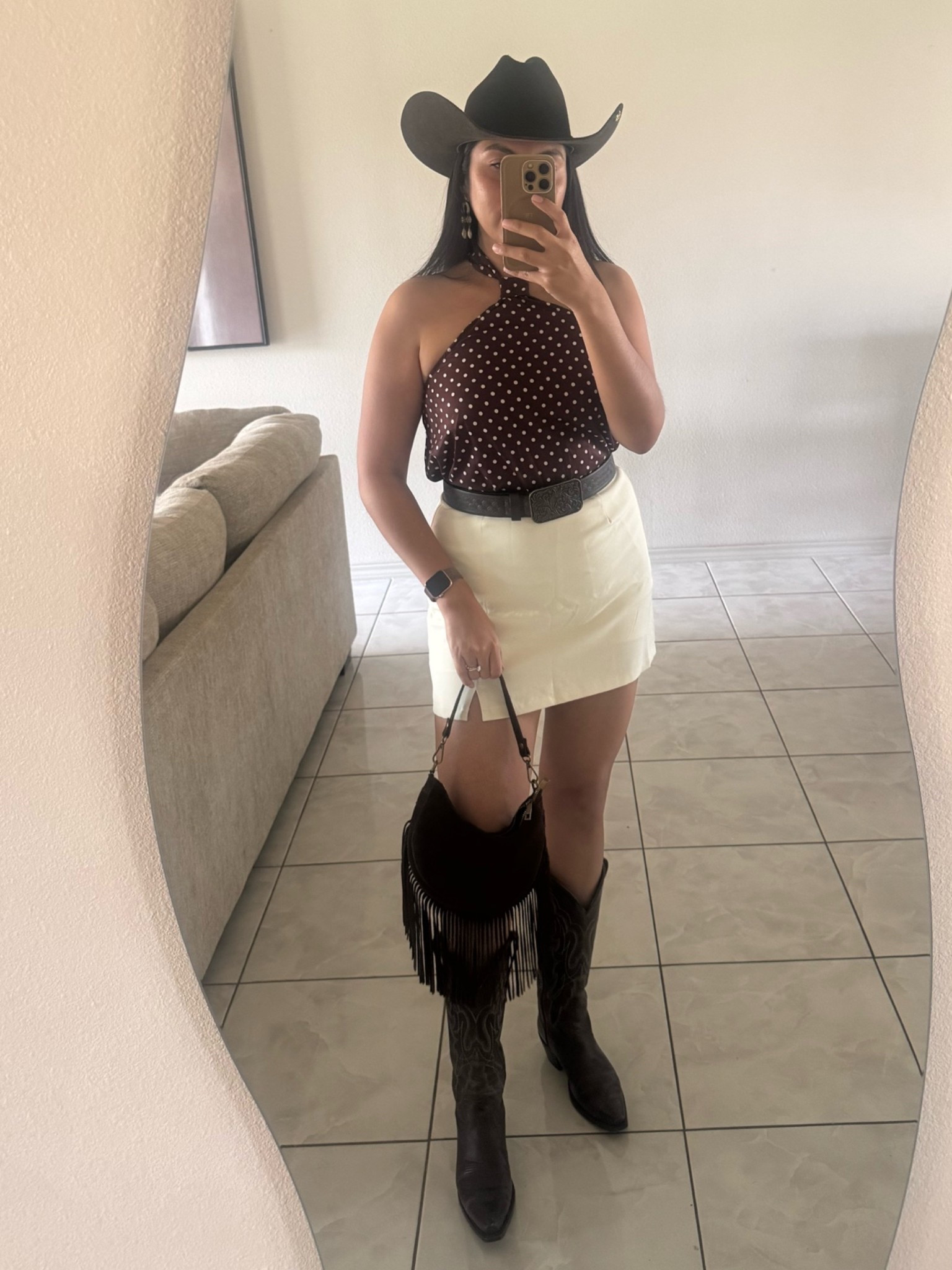 Western ootd: skort & boots perfect for summer

#LTKgrwm #LTKootd #LTKMidsize