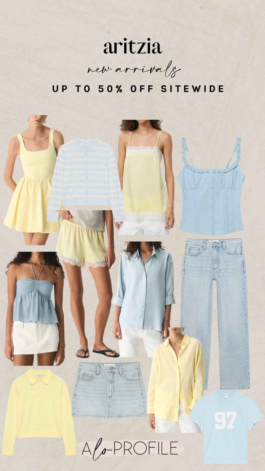 Aritzia summer sale! Up to 50% off sitewide.