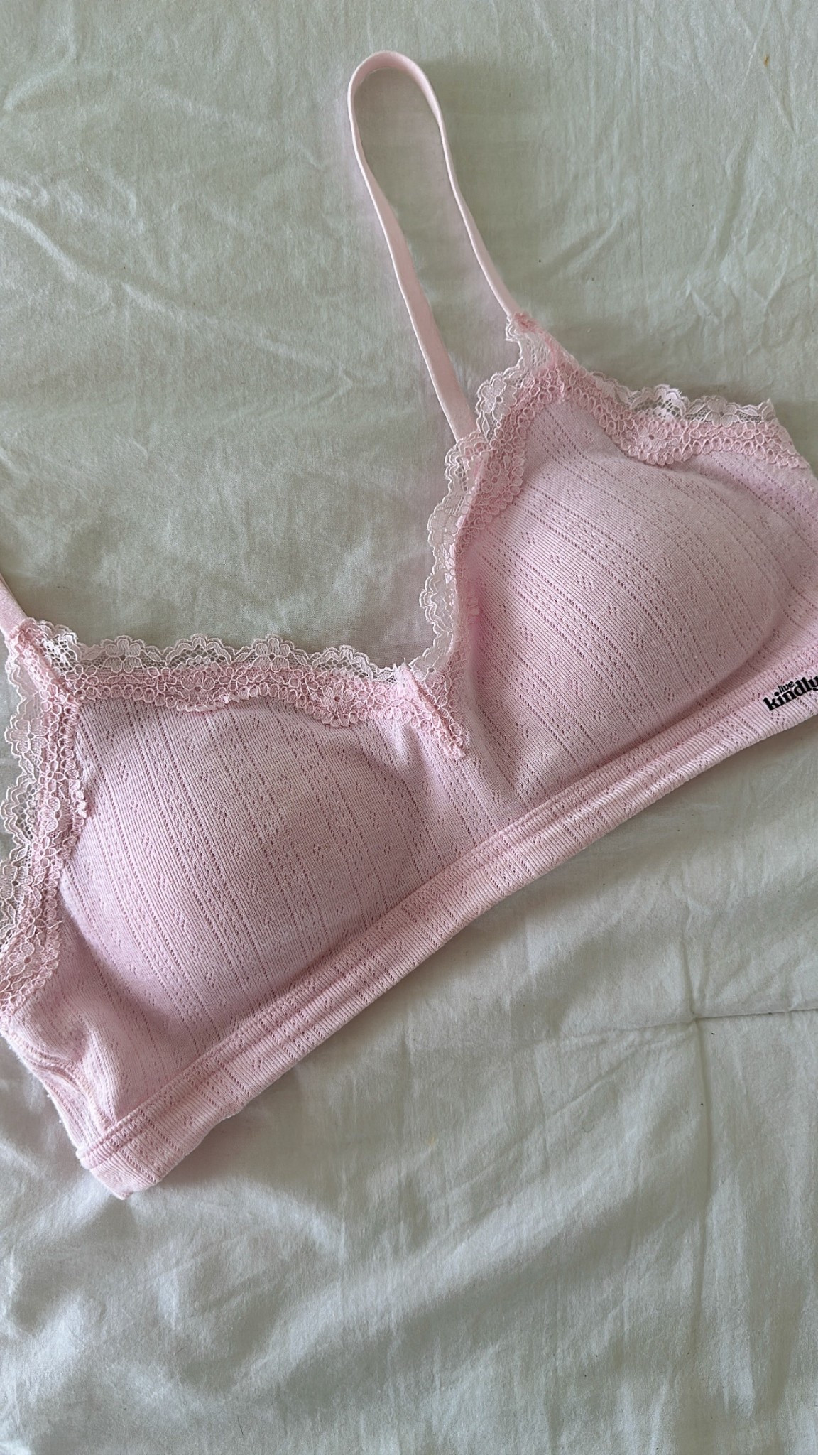 The best lil bralette from Walmart! It is so soft & cotton!! Very comfortable & lightweight! 

#LTKselfcare
