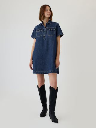 Denim Shift Mini Dress | Gap (US)