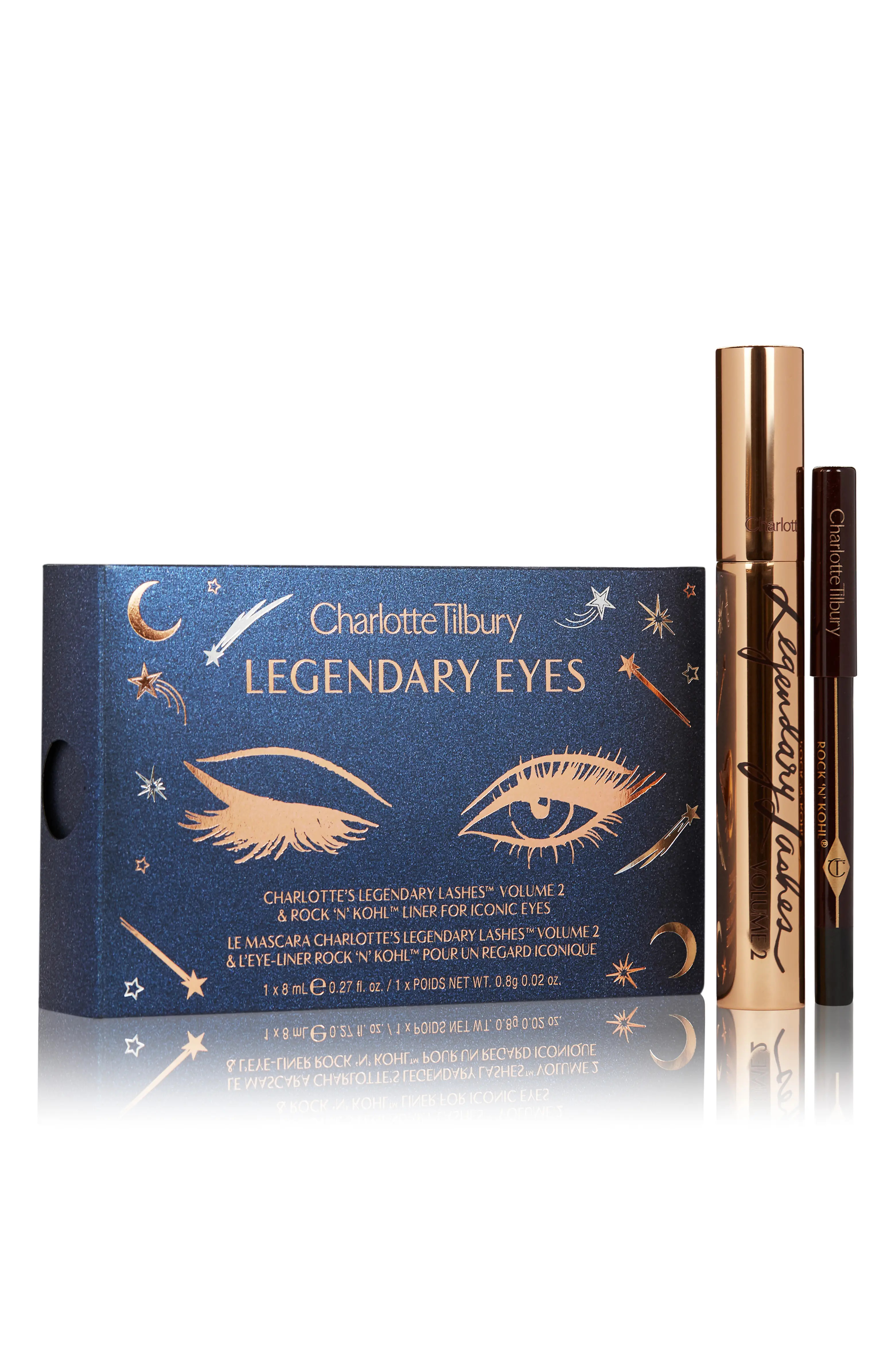 Charlotte Tilbury Legendary Eyes Travel Size Mascara & Eyeliner Set (Nordstrom Exclusive) | Nords... | Nordstrom