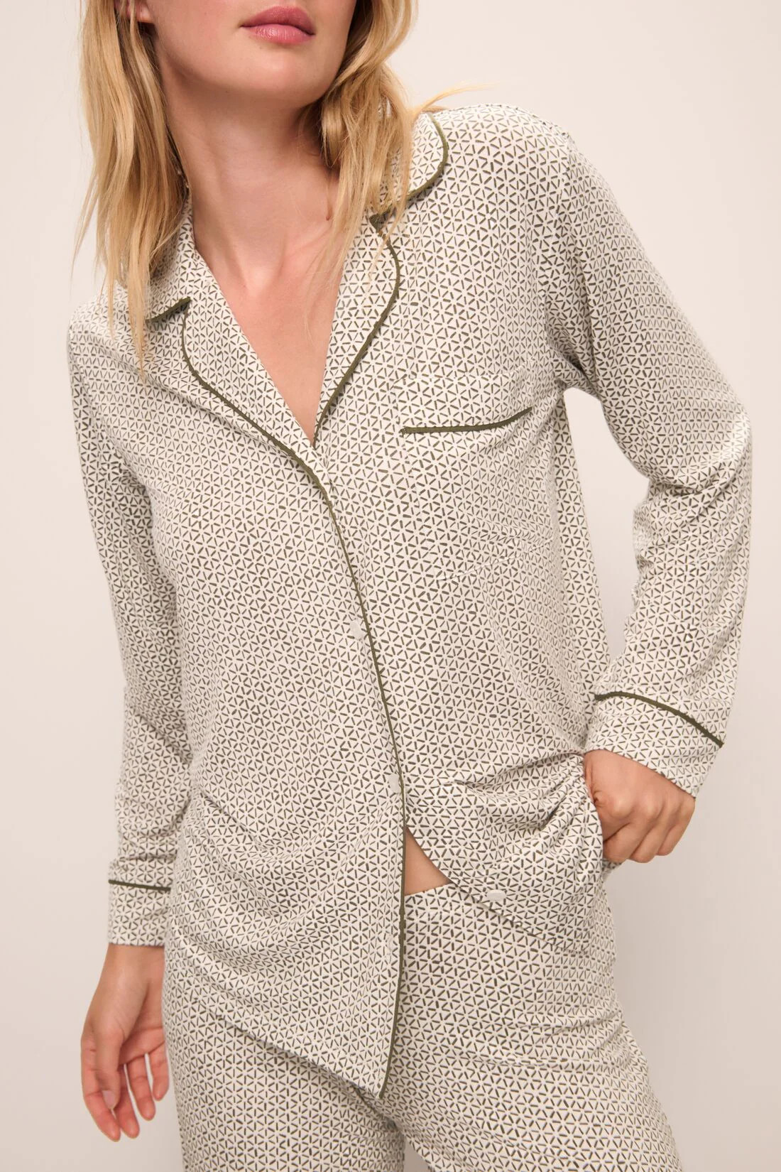 Gisele Printed TENCEL™ Modal Long PJ Set | Eberjey