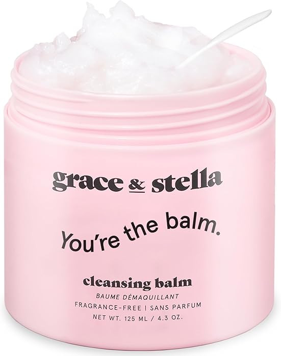 grace & stella Bálsamo limpiador removedor de maquillaje - Limpiador facial hidratante con vitam... | Amazon (US)