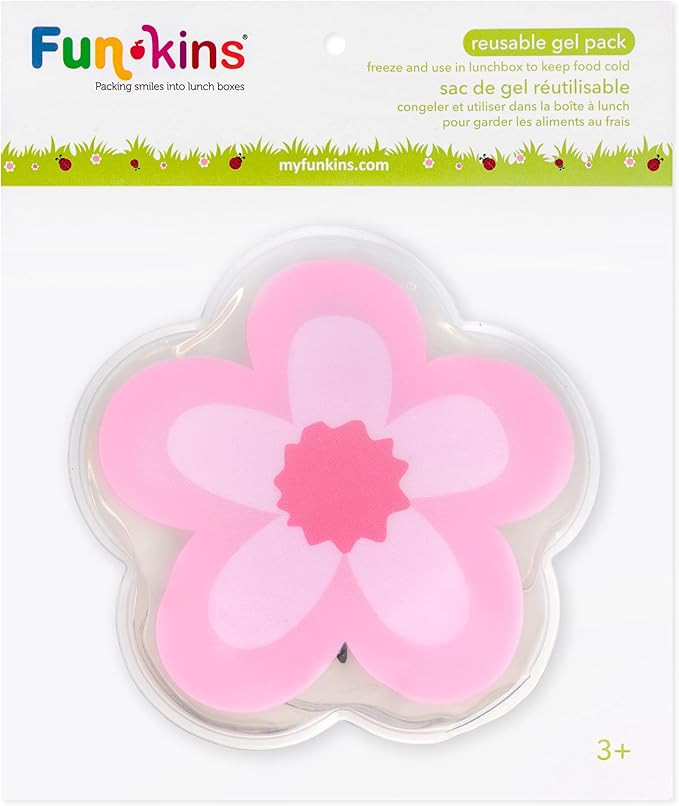 FUN KINS Ice Pack for Lunch Boxes, Soft, Slim, Freezable, Reusable, Durable for Lunch Bags and To... | Amazon (US)