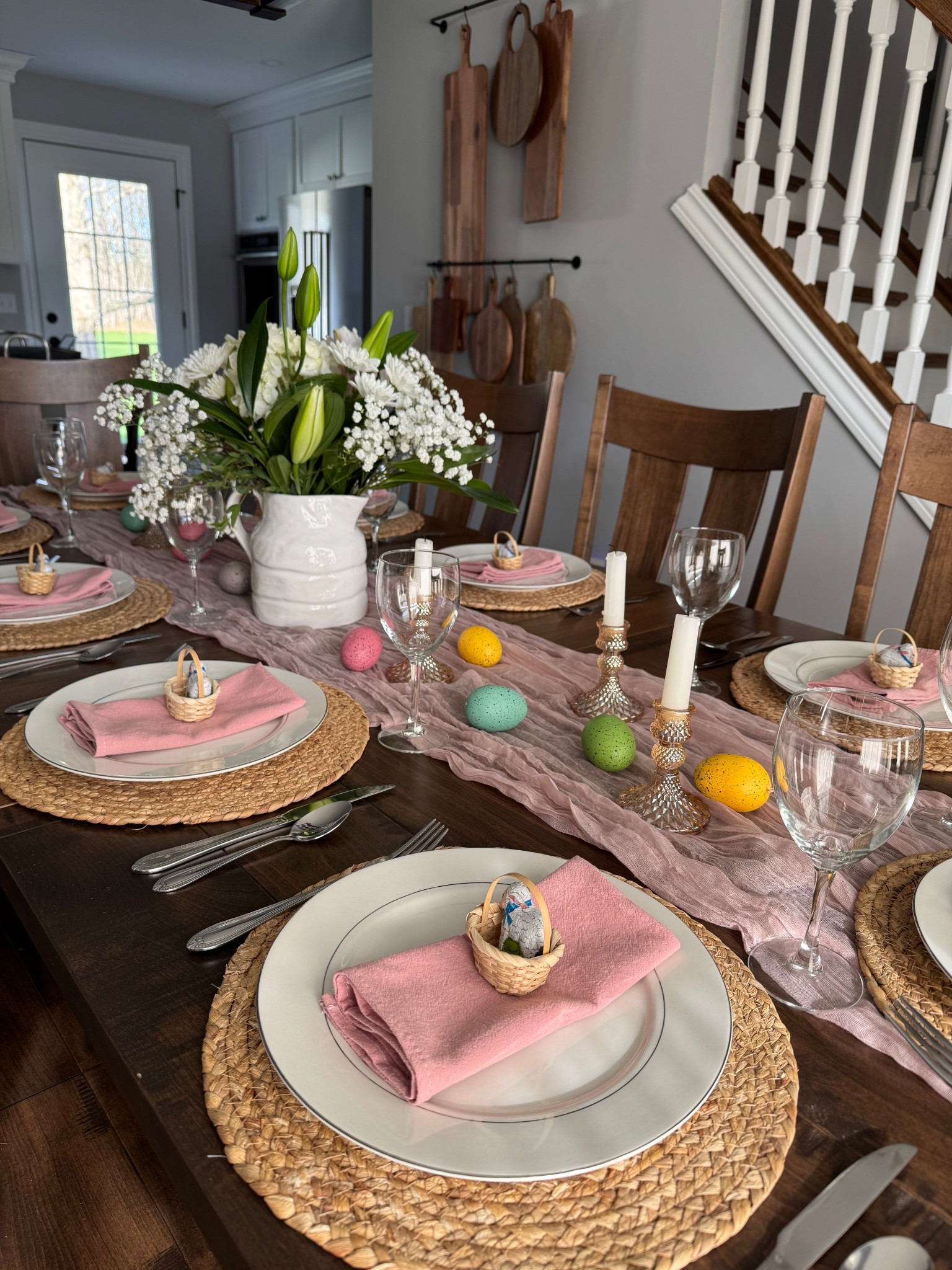 Easter table, Easter table scape, Easter table decor, Easter table setting, Easter place settingg

#LTKSeasonal #LTKHome #LTKfoodie