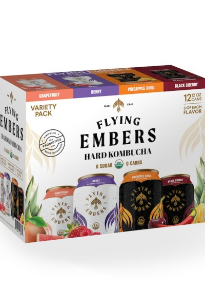Flying Embers Variety Pack Hard Kombucha | Drizly