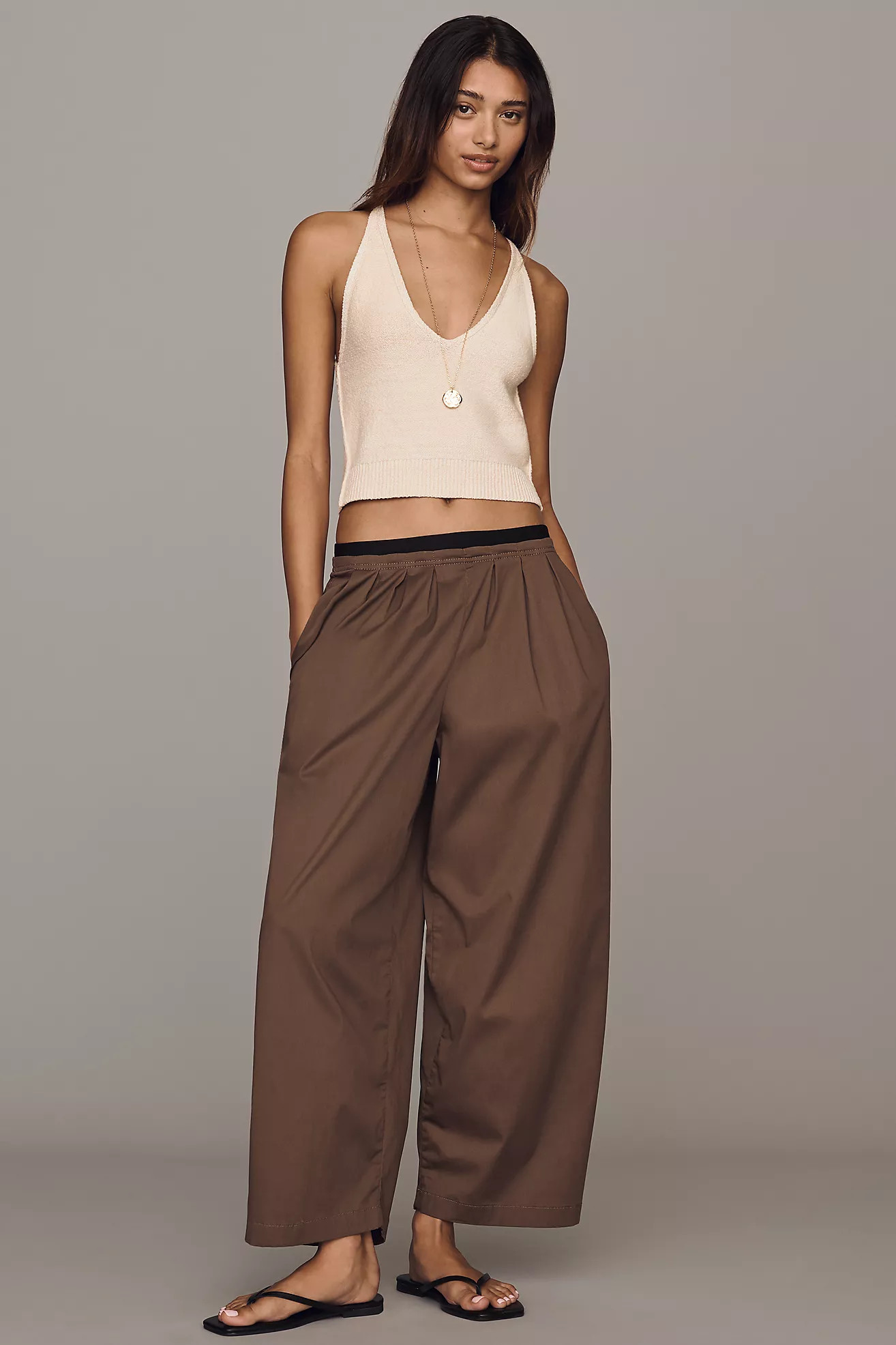 By Anthropologie Barrel Trouser Pants | Anthropologie (US)