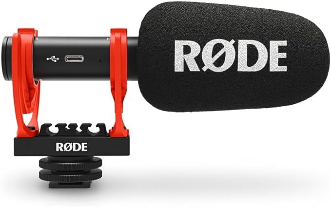 Rode VideoMic GO II Camera-Mount Lightweight Directional Microphone,Black | Amazon (US)
