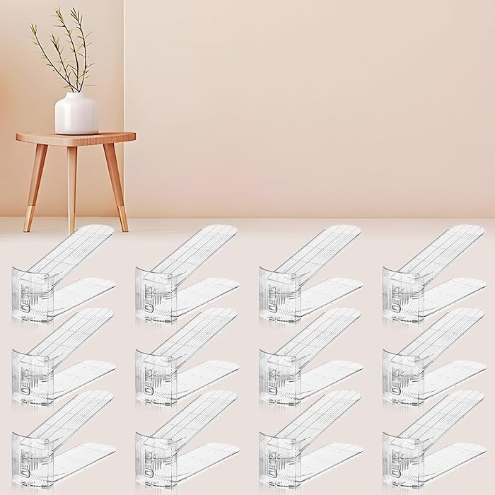 Shoe Slots Organizer for Closet,12PACK Shoe Stacker Shoe Rack Organizer for Closet Space Saver St... | Amazon (US)