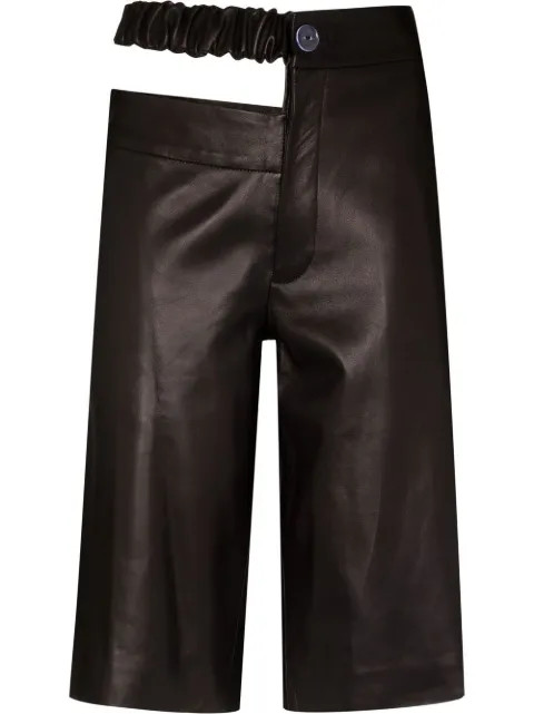 Elleme cut-out Detail Bermuda Shorts - Farfetch | Farfetch Global