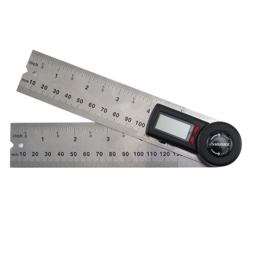 Husky 5 in. Digital Protractor-822H - The Home Depot | The Home Depot