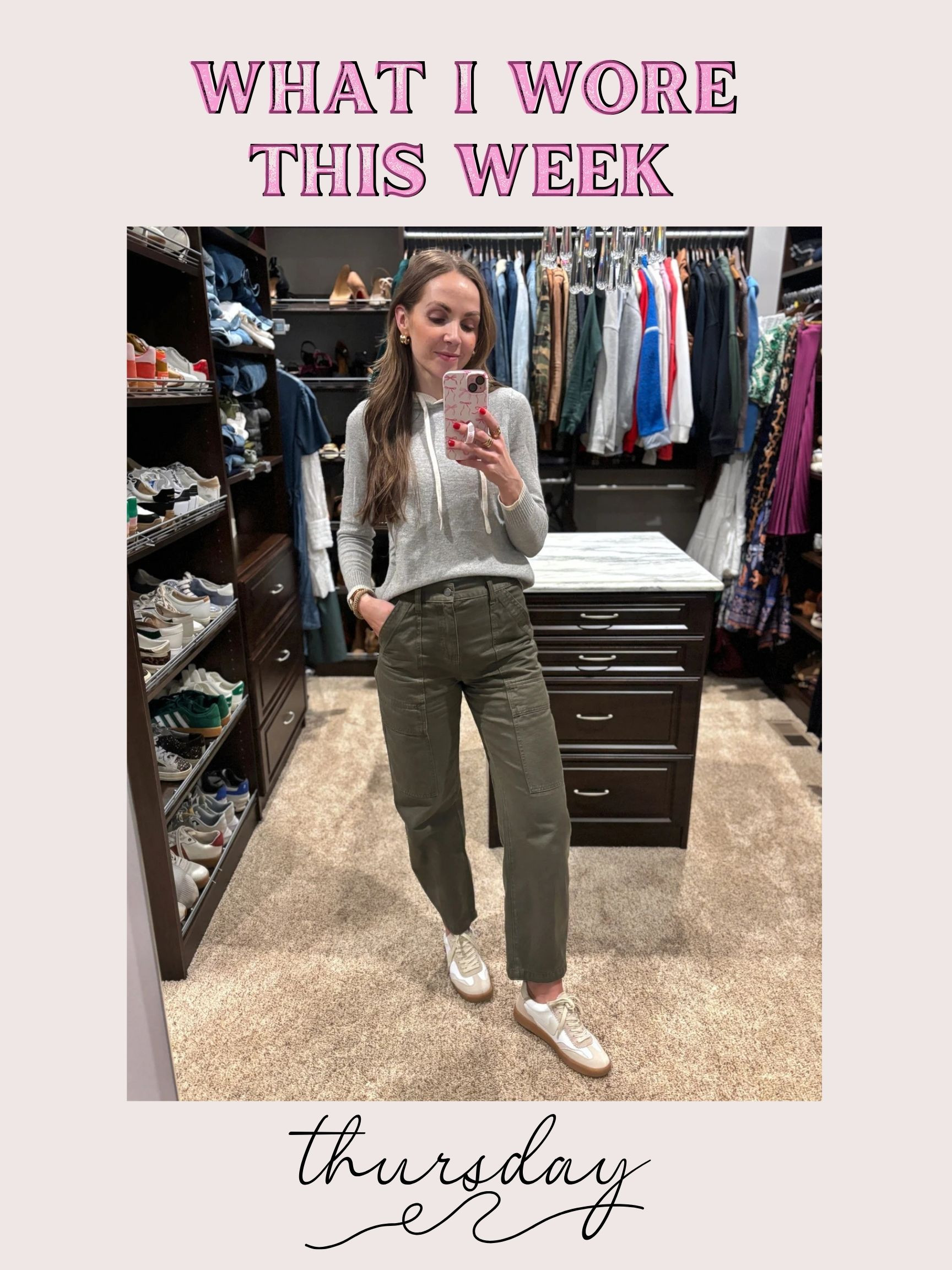 Casual spring style with @evereve utility pants 

#LTKStyleTip #LTKSeasonal