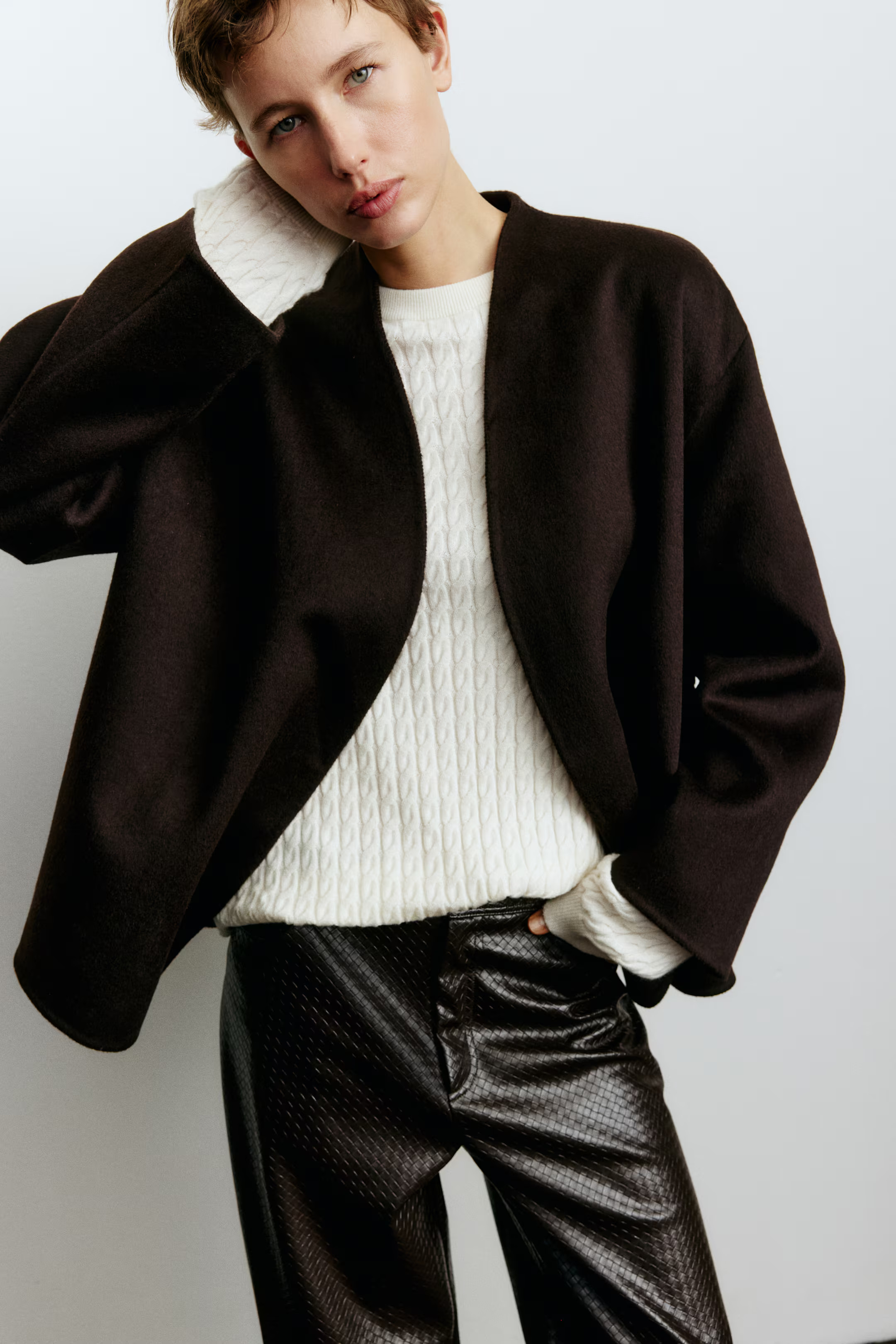 Handmade Wool-Blend Coat | H&M (US + CA)