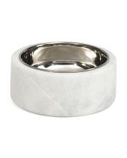Marble Pet Bowl | TJ Maxx