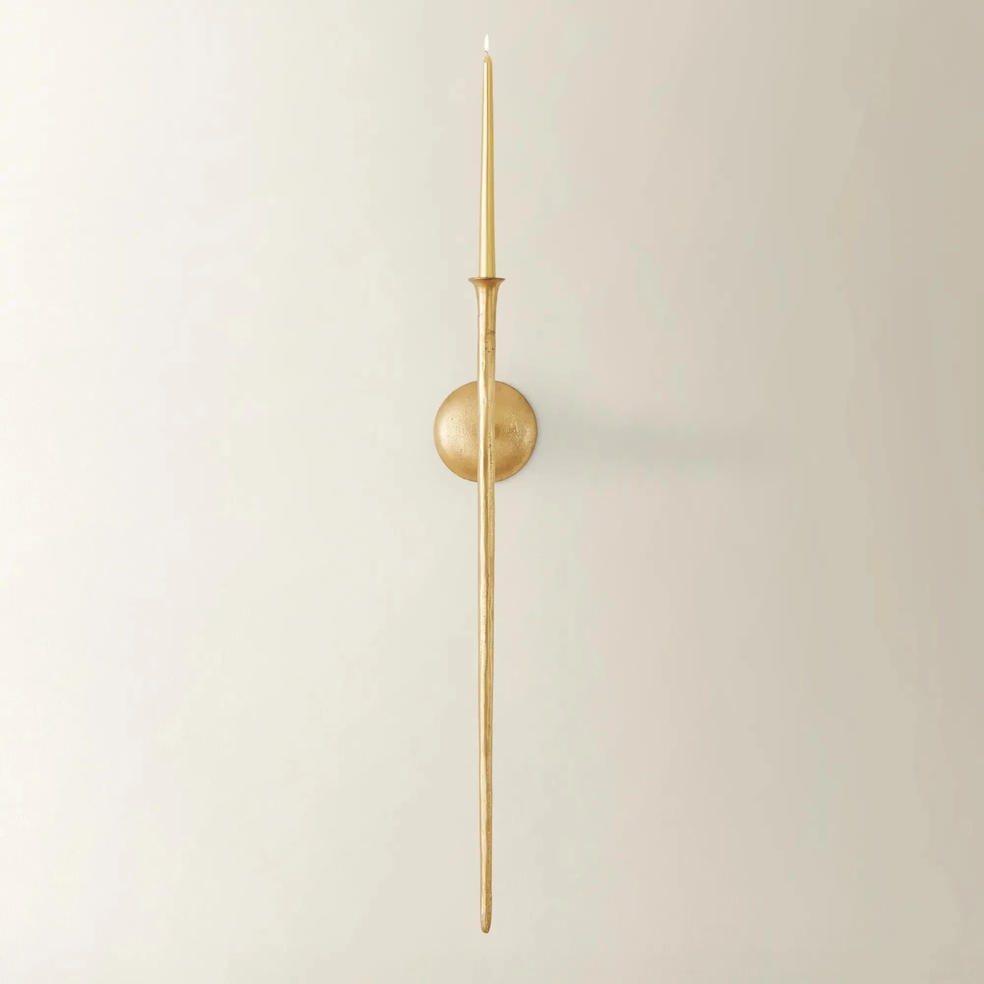 Aspar Wall Sconce | Gold | Wall Sconce | Z Gallerie | 5"W x 5.5"D x 33"H | Z Gallerie