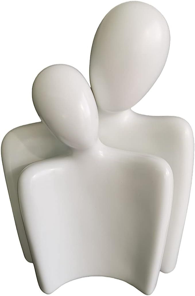Orientway Ceramic Couple Statues,Home Décor Modern Romantic Abstract Affectionate Couple Art Scu... | Amazon (US)