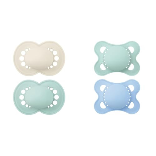 MAM Original Matte Pacifier (1 Sterilizing Pacifier Case), 6 Plus Months, Unisex Baby Pacifier & Original Matte Baby Pacifier, Nipple Shape Helps Promote Healthy Oral Development | Amazon (US)