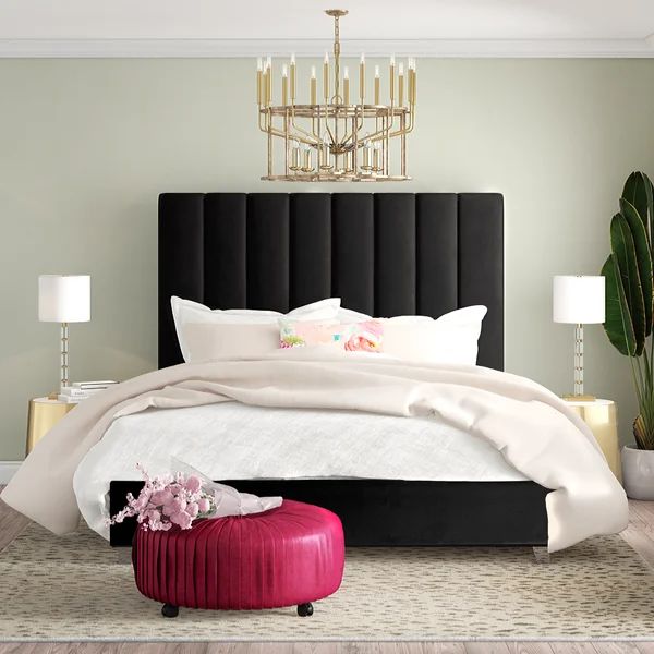 Alaysia Upholstered Platform Bed | Wayfair Professional