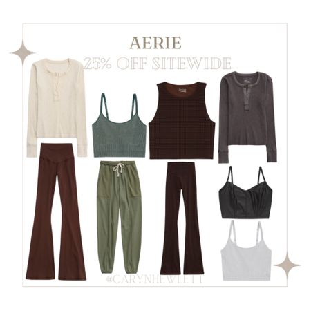 25% off sitewide at Aerie 🤎 Get your cozy on! #aerie #aeriefinds #comfycozy 

#LTKsalealert #LTKSale