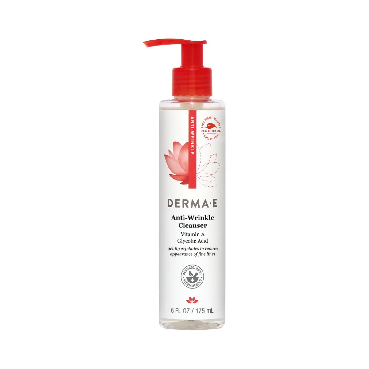 Anti Wrinkle Cleanser • Glycolic Acid Cleanser | DERMA E | Derma E