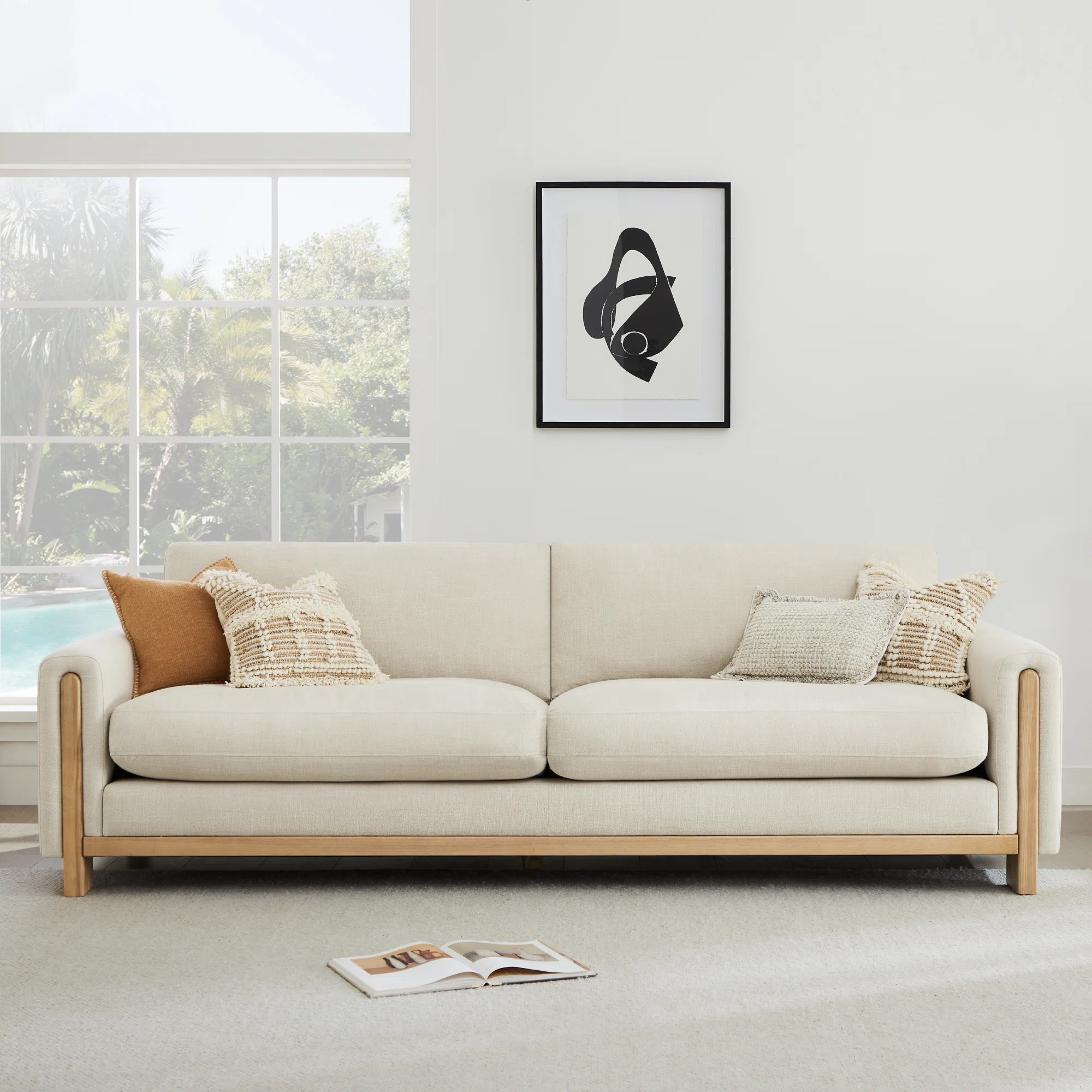 Adika 99.2" Upholstered Sofa | Wayfair North America