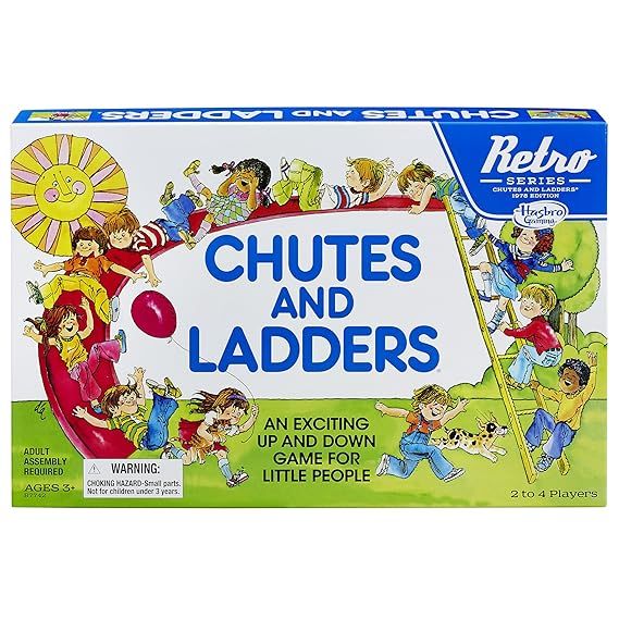 Chutes and Ladders Game: Retro Series 1978 Edition | Amazon (US)