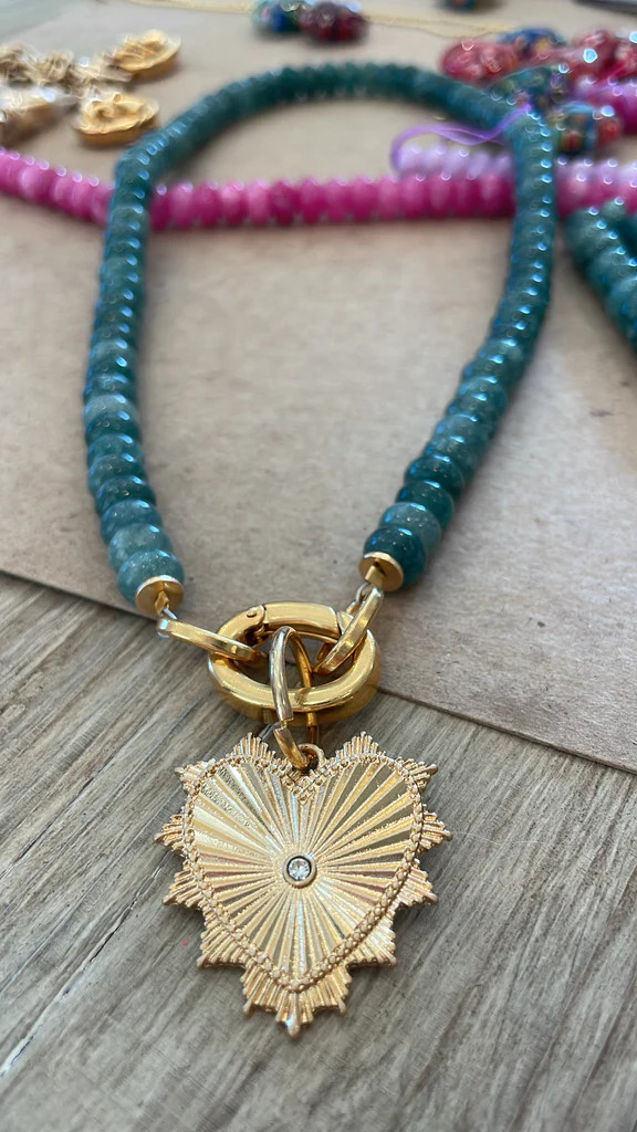 Montego Bay Stone Blue Gemstone Necklace | Erin McDermott Jewelry