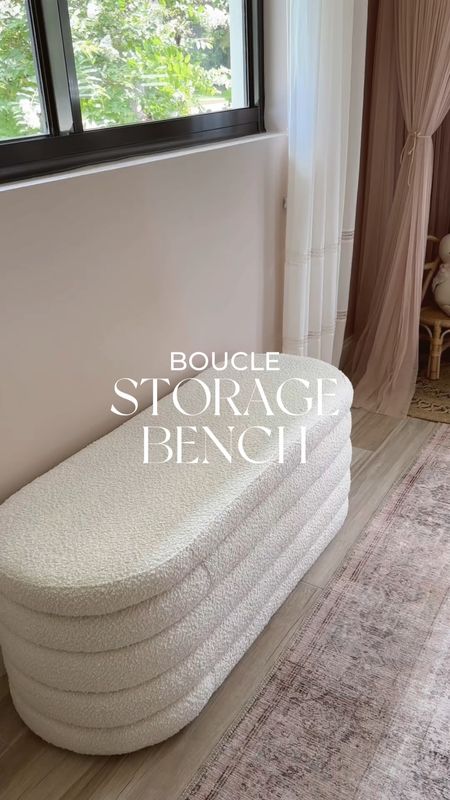 Love this storage bench for kids toys and would also be gorgeous for an office or the end of the bed for extra storage!

#storage #kidsstorage #playroom #kidsroom #girlsroom #office #toystorage #boucle #bouclebench #wayfair #amazon #homefind #homedecor 

#LTKhome #LTKfamily #LTKsalealert