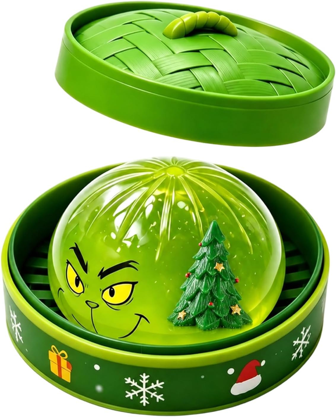 Christmas Halloween Squishies Stress Relief Squeeze Fidget Ball (Red) | Amazon (US)