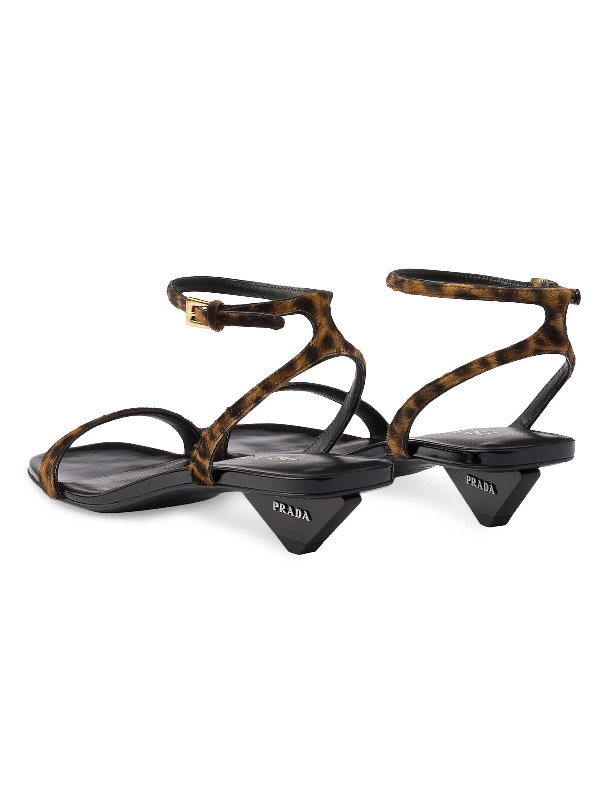 Printed Leather Sandals | Saks Fifth Avenue