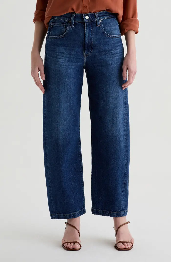 AG Hattie High Waist Ankle Barrel Jeans | Nordstrom | Nordstrom