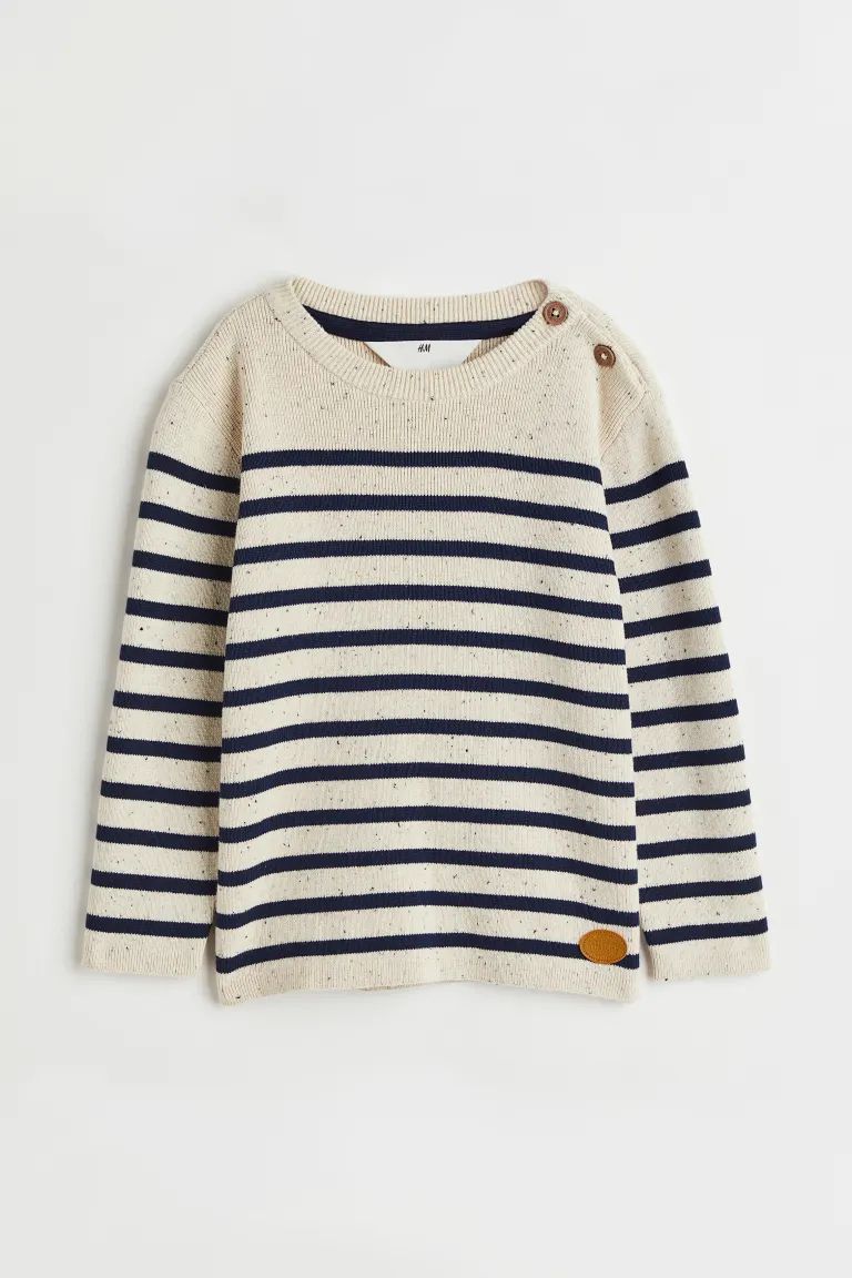 Fine-knit Cotton Sweater | H&M (US + CA)