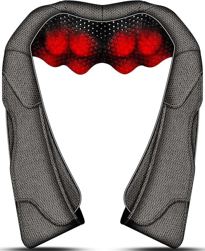 Neck Massager, Back Massager with Heat, Shiatsu Massager Neck, Electric Shoulder Massager, Kneadi... | Amazon (US)