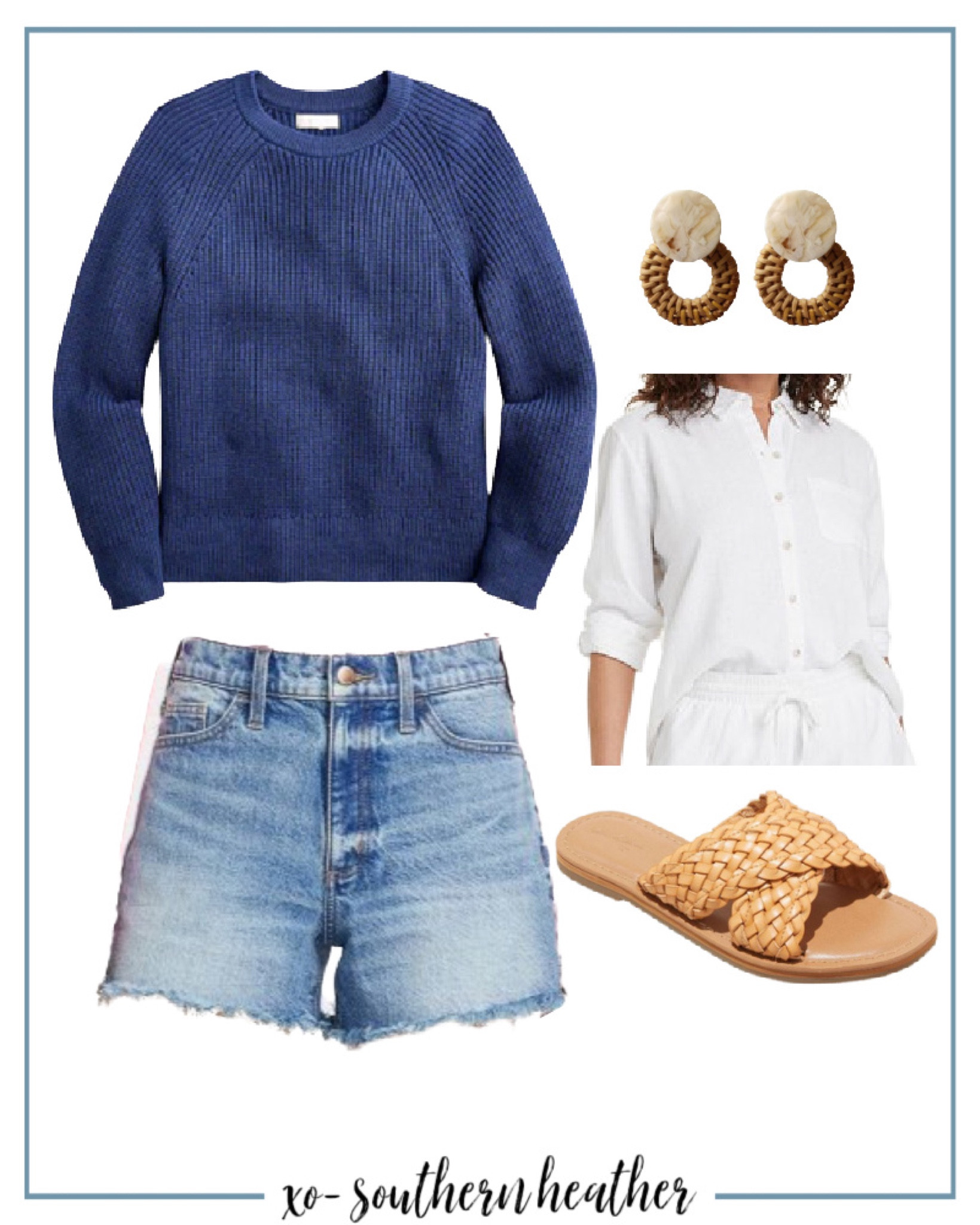 Seaside Style Outfit Idea 🐚 

#LTKFind #LTKunder100