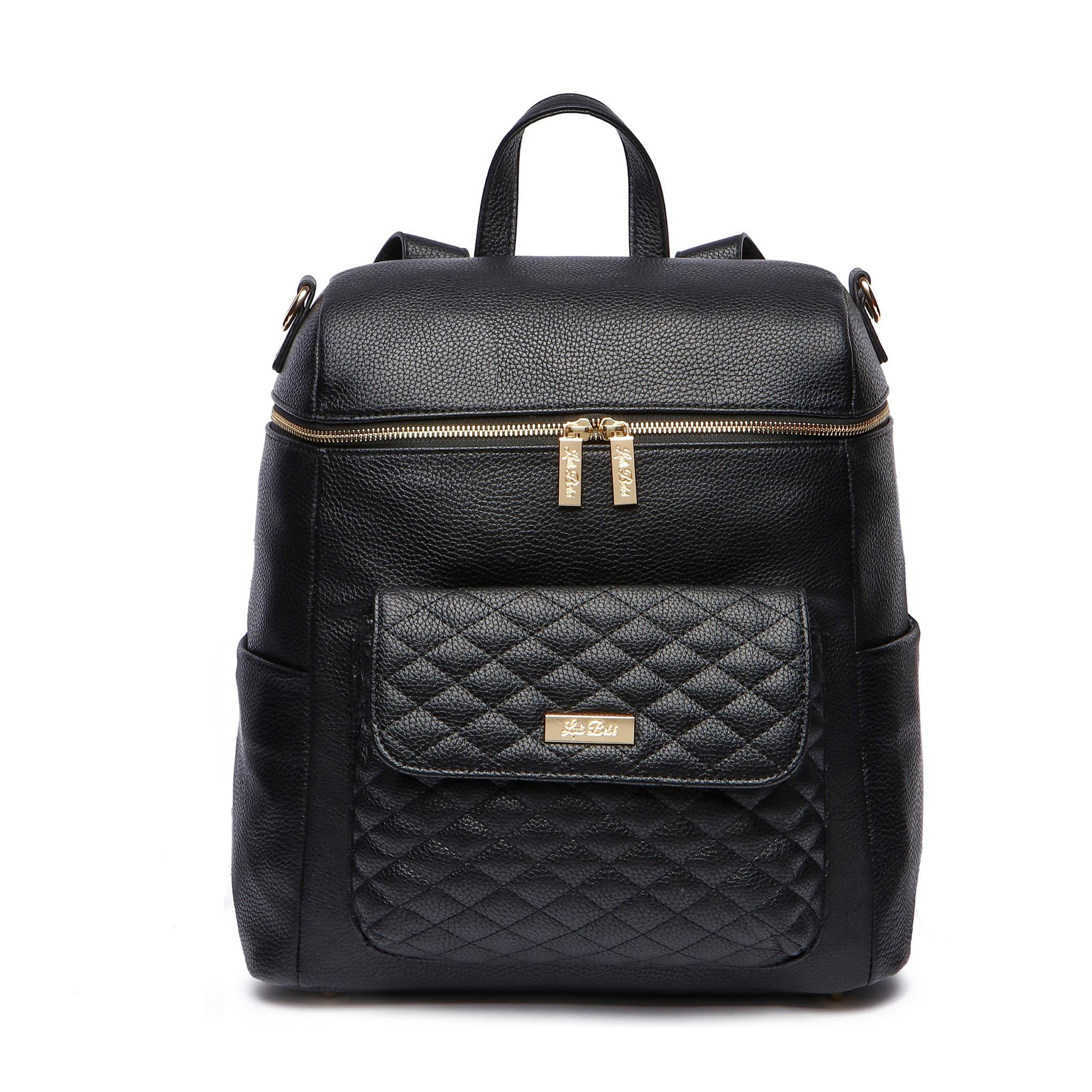 Signature Diaper Bag Ebony Black | Luli Bebé