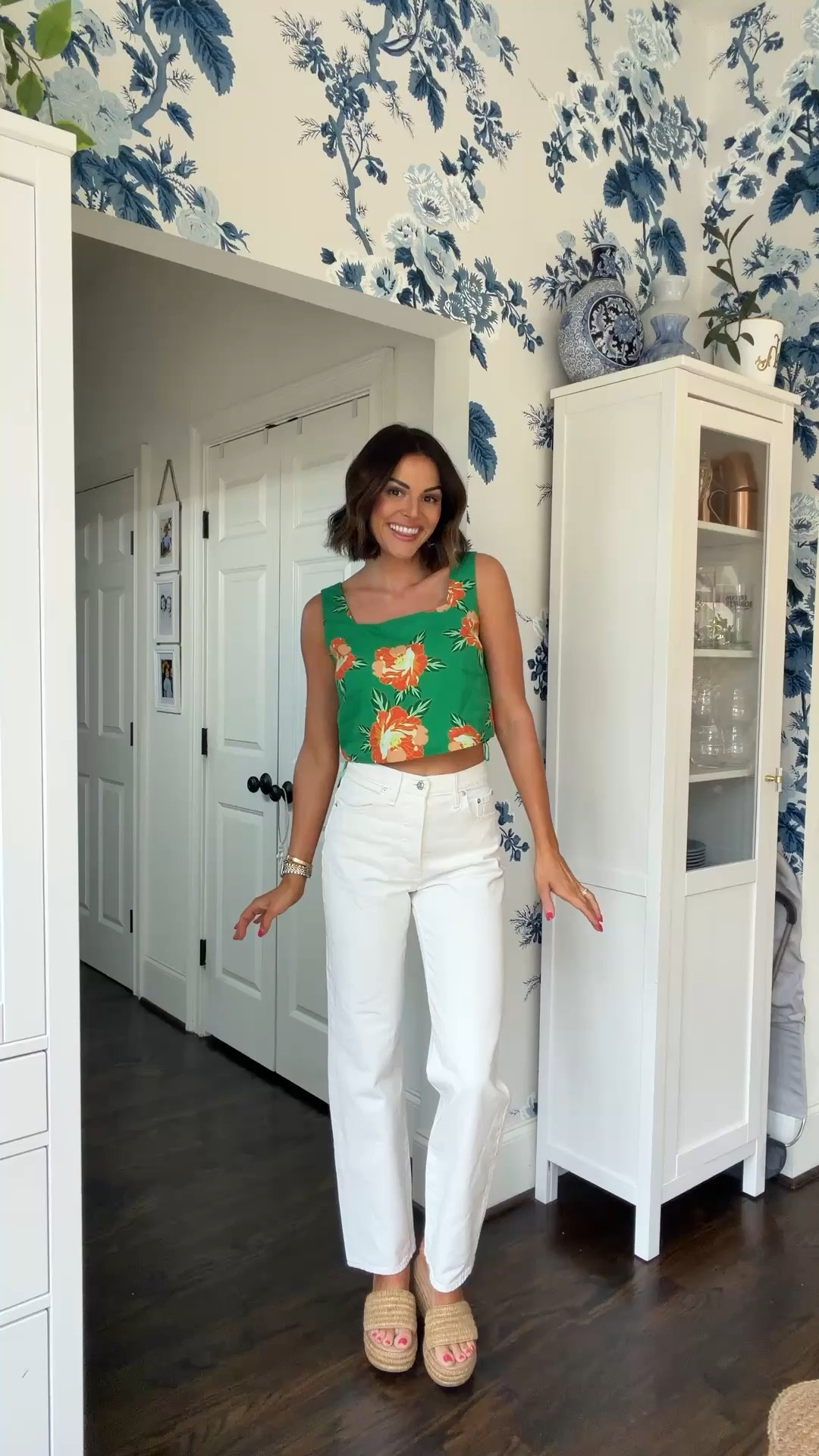 Spring outfit inspo 💚

Top is on clearance for a little over $20! ✨

#LTKSeasonal