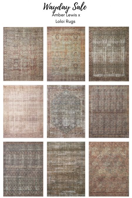 60% off on all Amber Lewis x Loloi Georgie and billie rugs 

#LTKhome #LTKsalealert #LTKstyletip