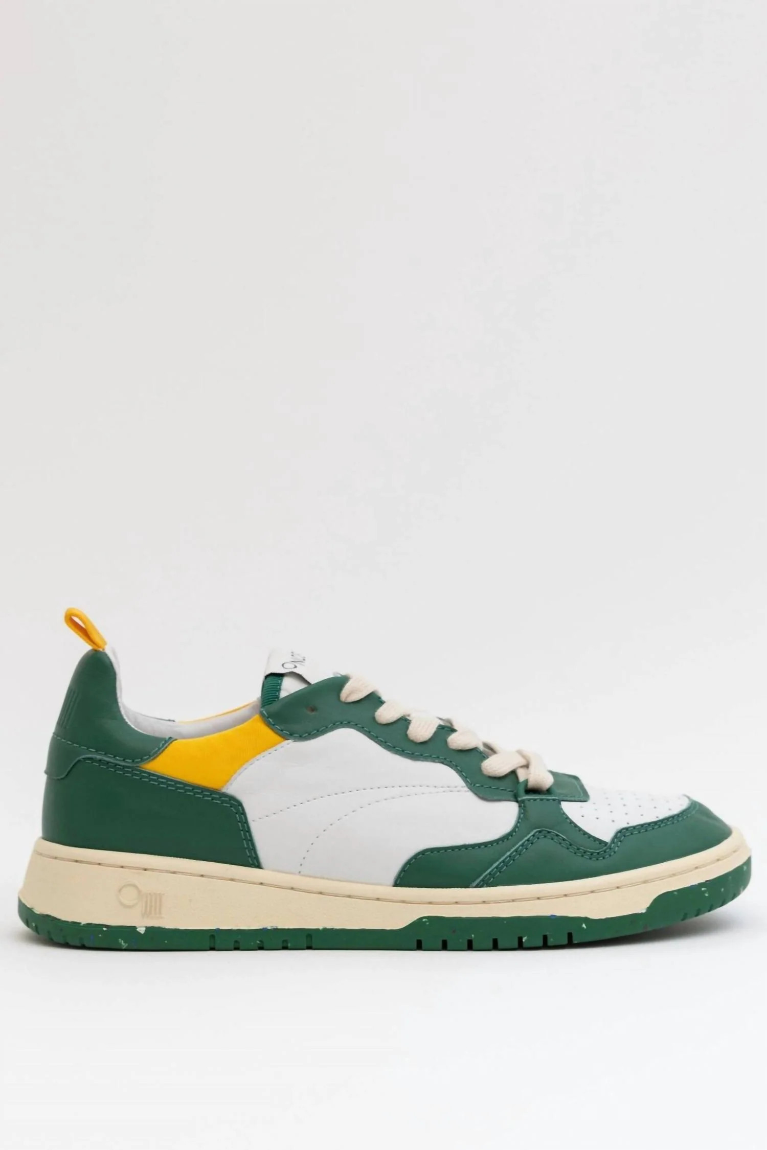 Retro Courtside Sneaker In Green Fields | Shop Simon