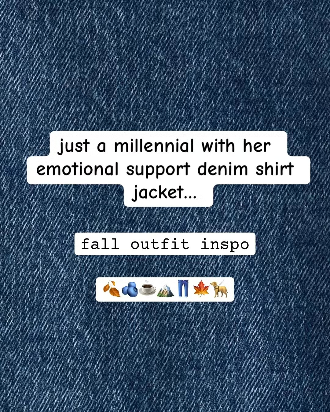 denim shirt jacket outfits. fall outfits. got my normal size small in the shirt jacket, fits perfectly oversized 💙

#LTKSeasonal #LTKSaleAlert #LTKstorytime
